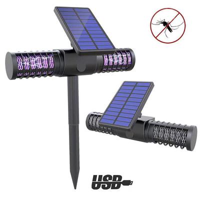 Ground-mounted solar outdoor anti-mosquito lamp