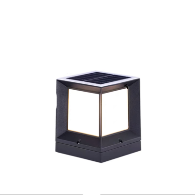 Solar column headlight
