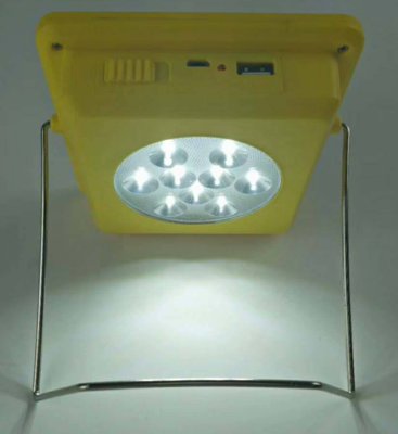 Solar energy miniature desk lamp
